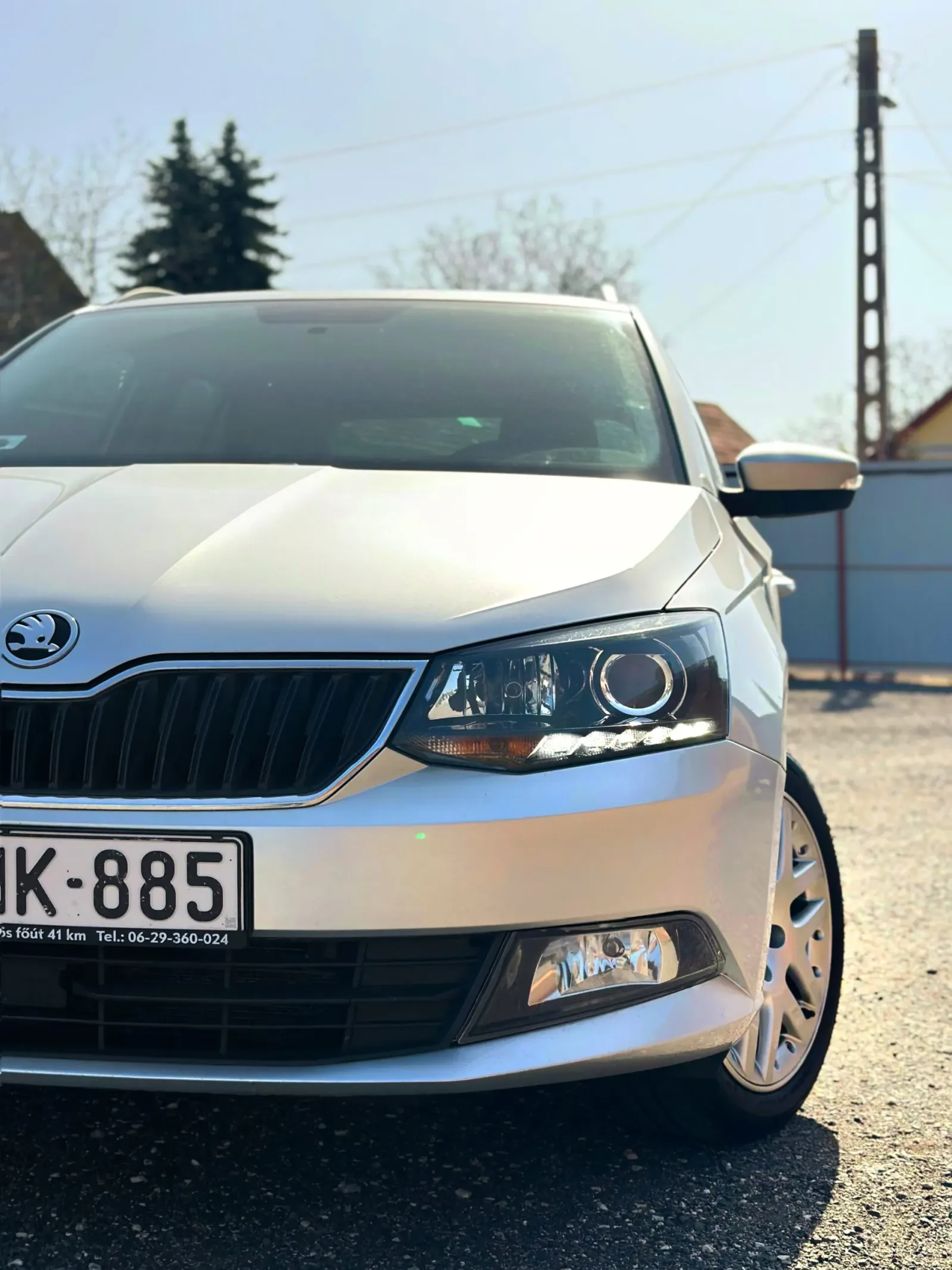Skoda Fabia Fl V.horog 1.4CRTDI, Gyári fényezés! előnézeti kép 6