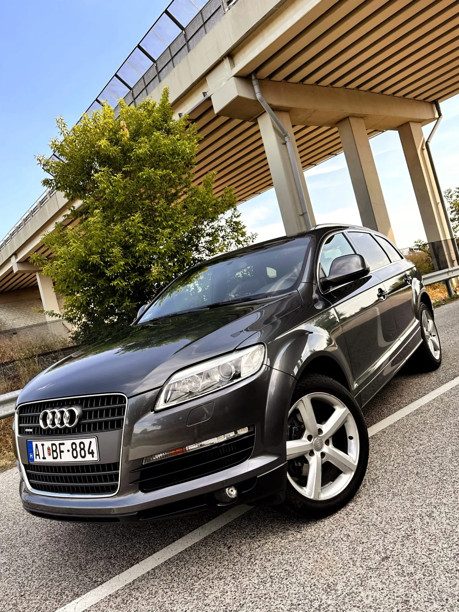 Audi Q7 3.0TDI 259ekm 3.5T Horog S-Line Webasto Spirálrugós CAS előnézeti kép 3