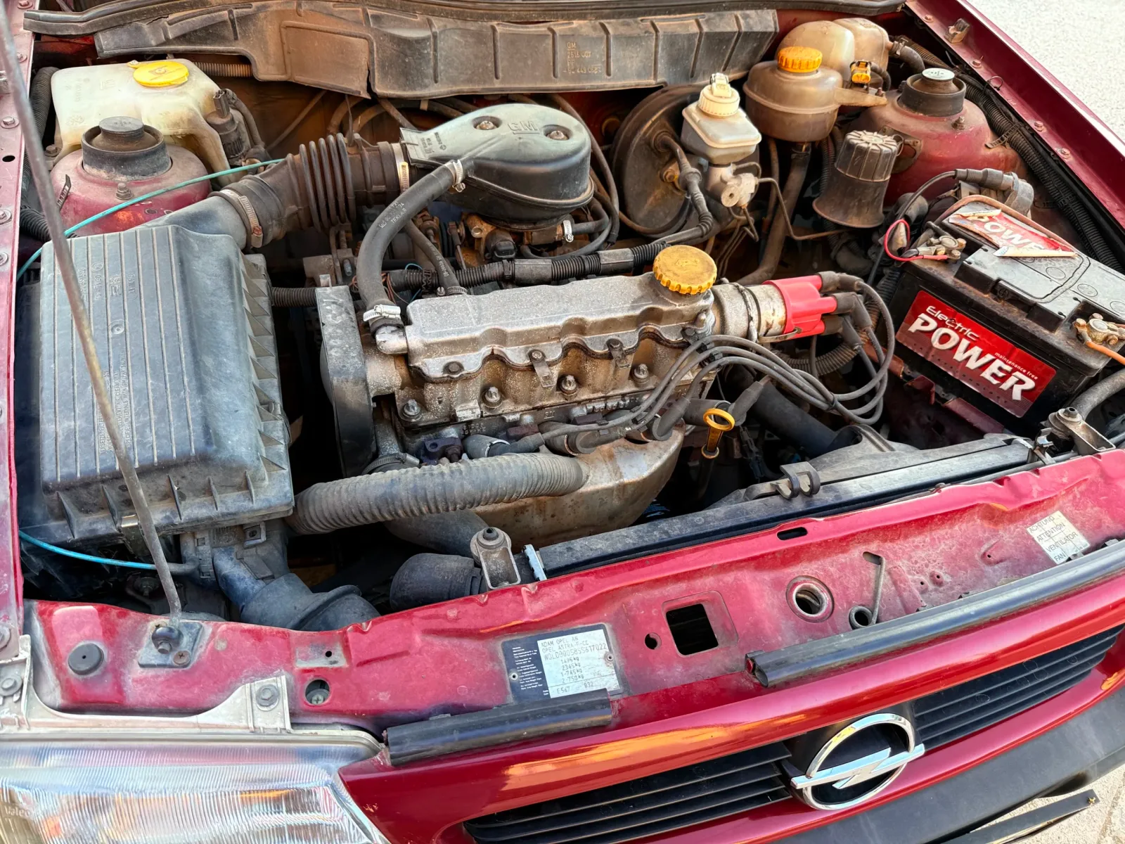 OPEL ASTRA F 1.4 GL előnézeti kép 11