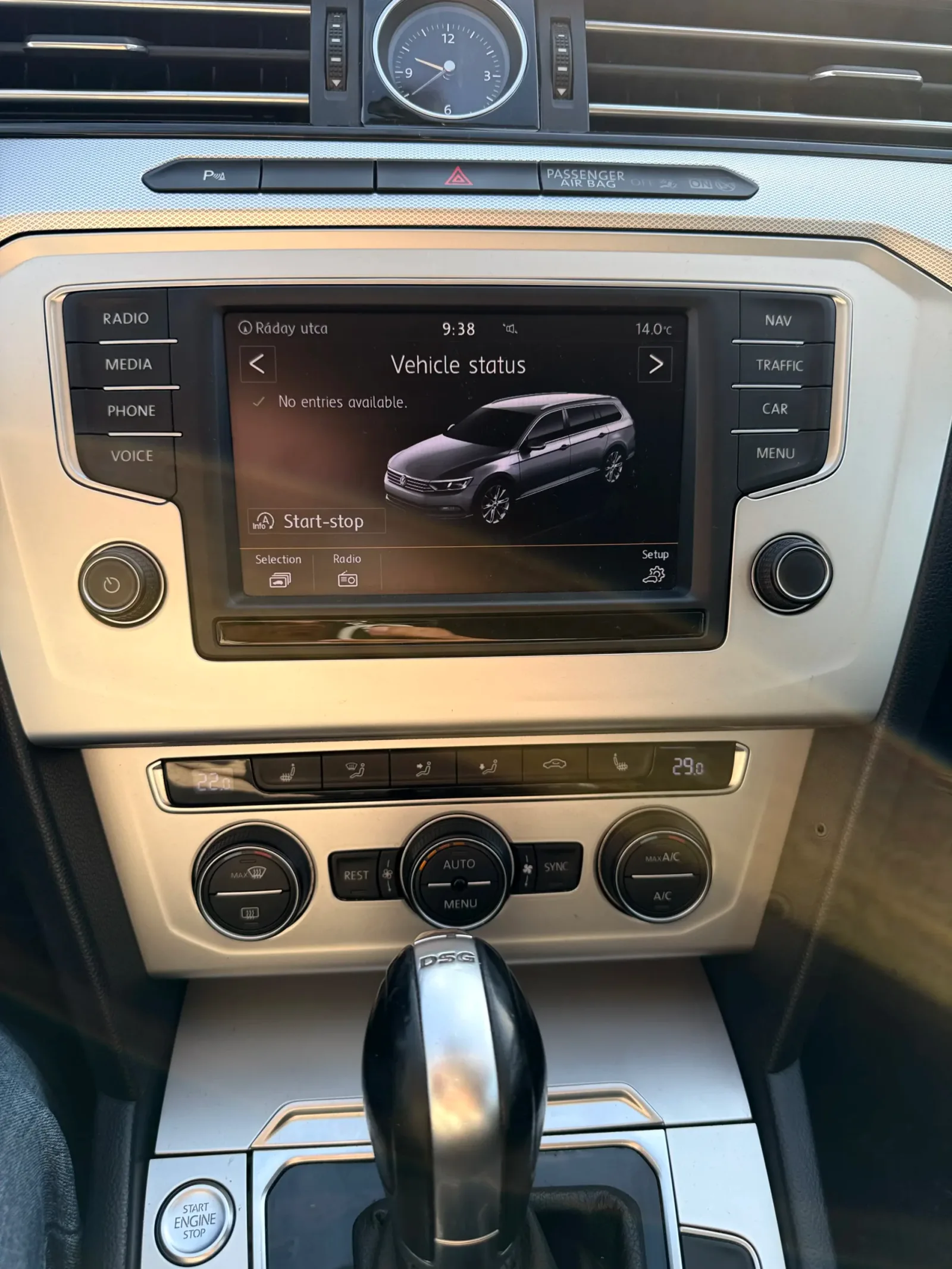 VW Passat B8 Business előnézeti kép 14