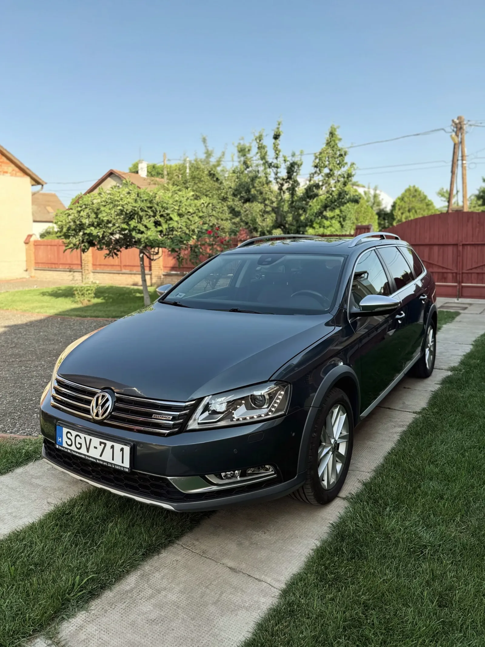 VW Passat B7 Alltrack 2.0CrTdi DSG HighLine 4Motion Pantető, Horog előnézeti kép 7
