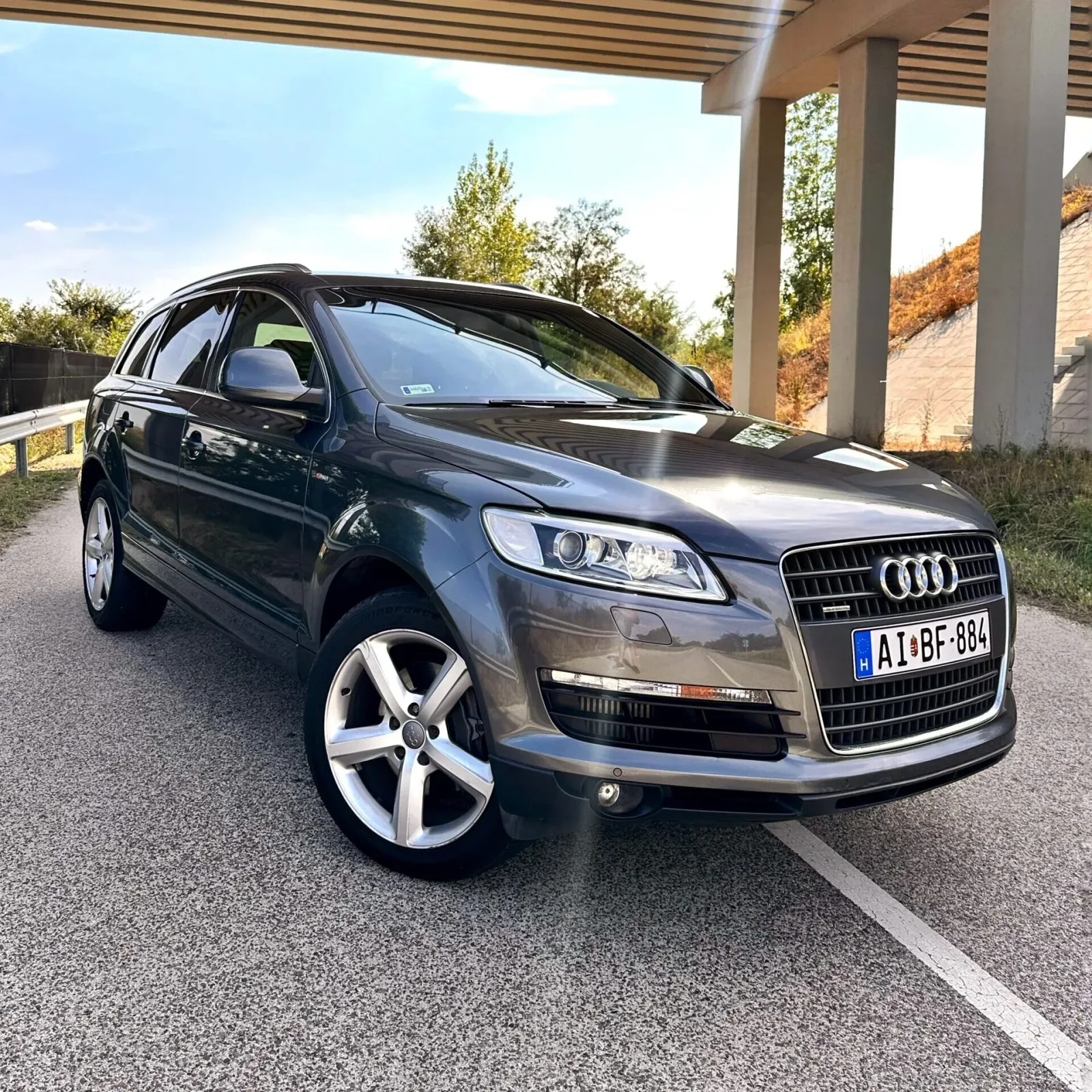 Audi Q7 3.0TDI 259ekm 3.5T Horog S-Line Webasto Spirálrugós CAS - fő kép